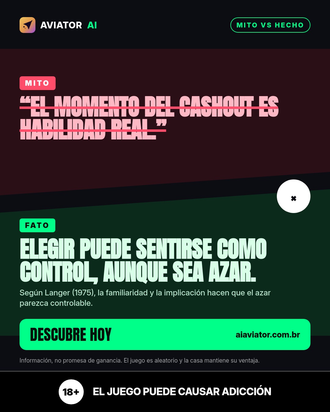 Español میں آج کی ٹپ کی تصویر: Sacar na hora certa: por que a mente confunde escolha com controle